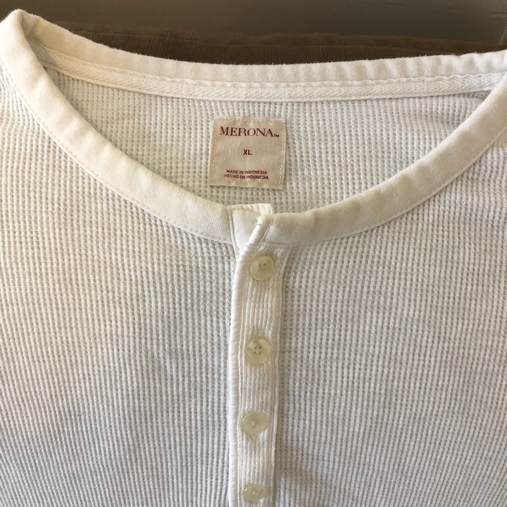 Merona waffle long sleeve thermo | size XL - Picture 2 of 2